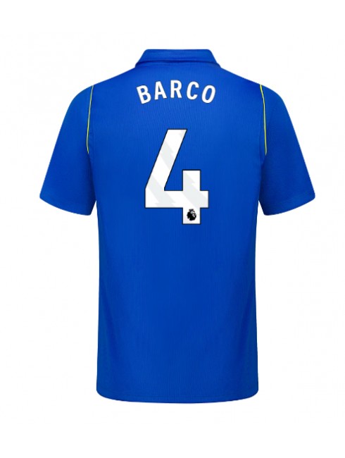 Moški Nogometna dresi replika Chelsea Valentin Barco #4 Domači 2026-27 Kratek rokav Moški Nogometna dresi replika Chelsea Valentin Barco #4 Domači 2026-27 Kratek rokav